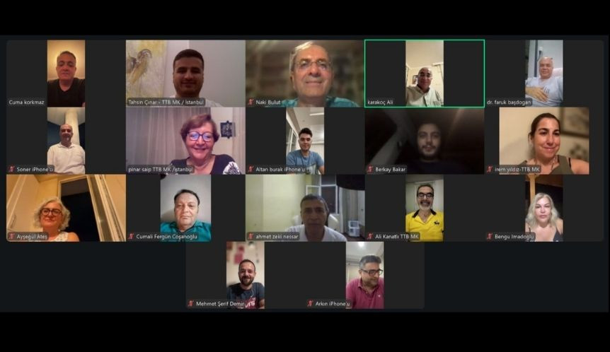 TTB Merkez Konseyi ile Osmaniye Tabip Odası Seçili Kurulları ve Aktivistleri Bir Araya Geldi