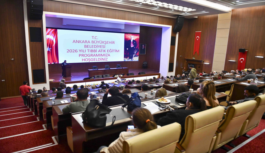 TTB, Ankara Büyükşehir Belediyesi’nin Düzenlediği “Tıbbi Atık Yönetimi Bilgilendirme ve Eğitim Toplantısı”na Katıldı